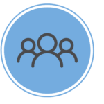 Community Connections Icon - Group of people