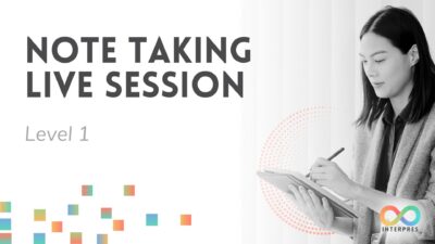 Note Taking Live Session – Level 1